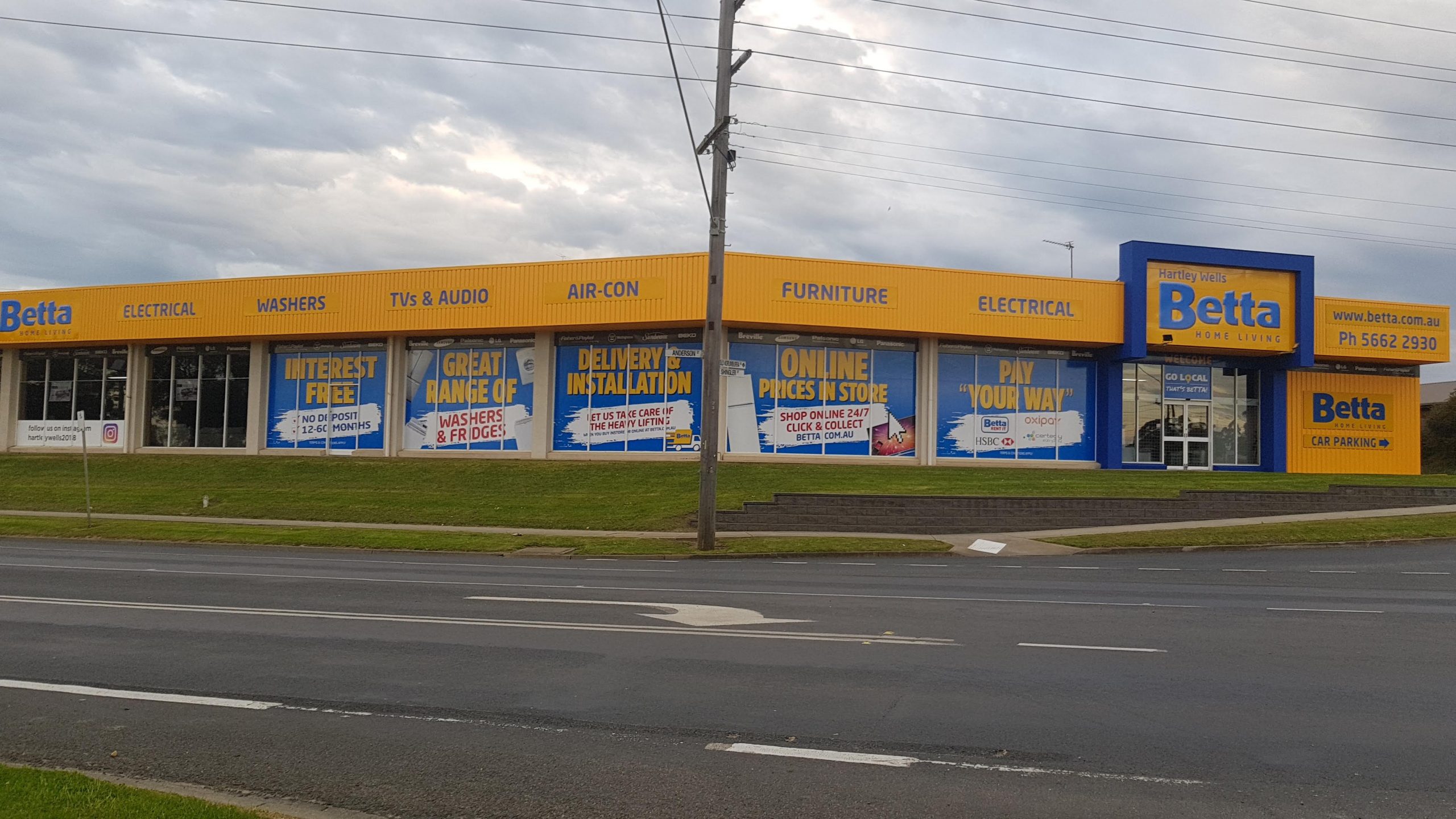 LEONGATHA Hartley Wells Betta Home Living BestFurn Furniture