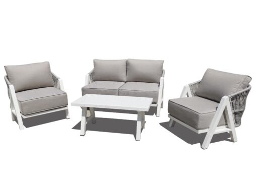 Hervey Bay 4 Piece Outdoor Lounge Setting
