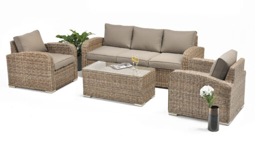 Miami 4 Piece Outdoor Lounge Setting