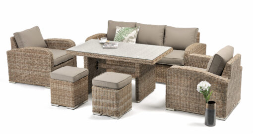 Miami 6 Piece Outdoor Lounge Setting