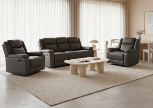Preston Manual Recliner Suite