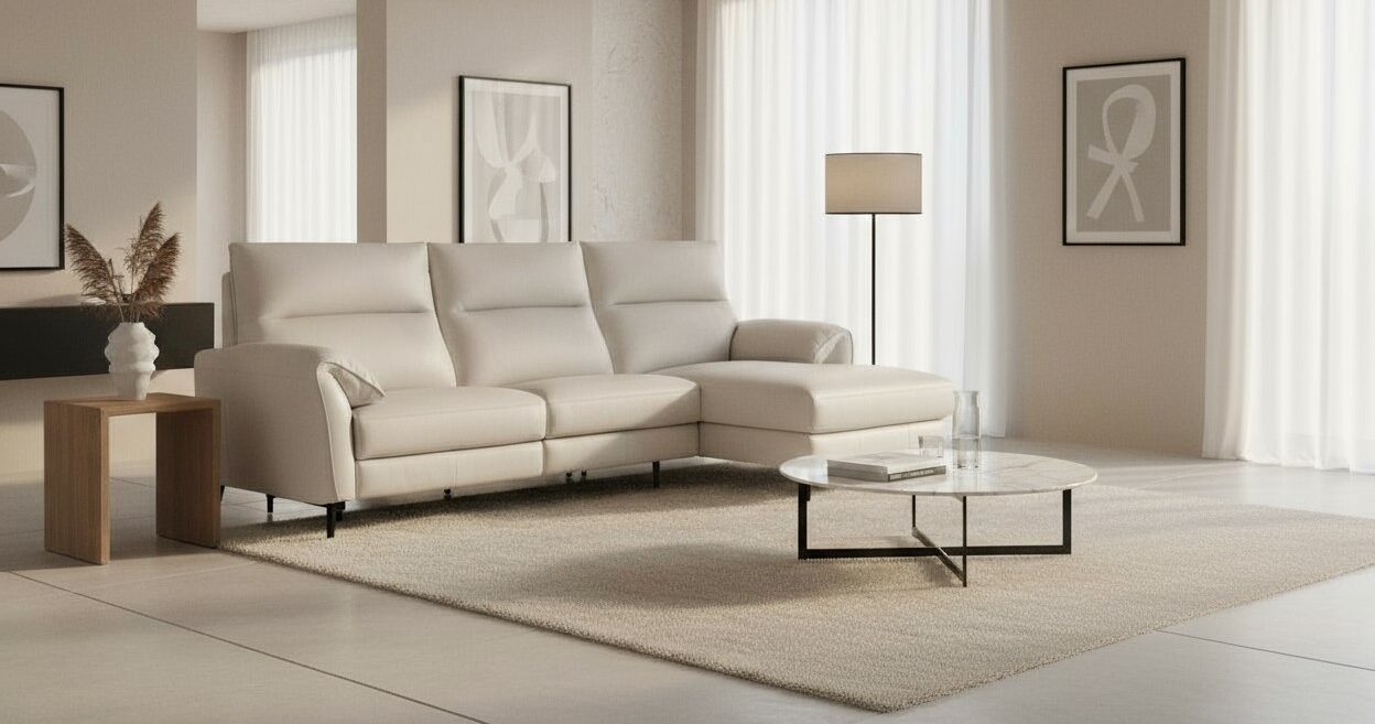 Milla 3 Seater Chaise