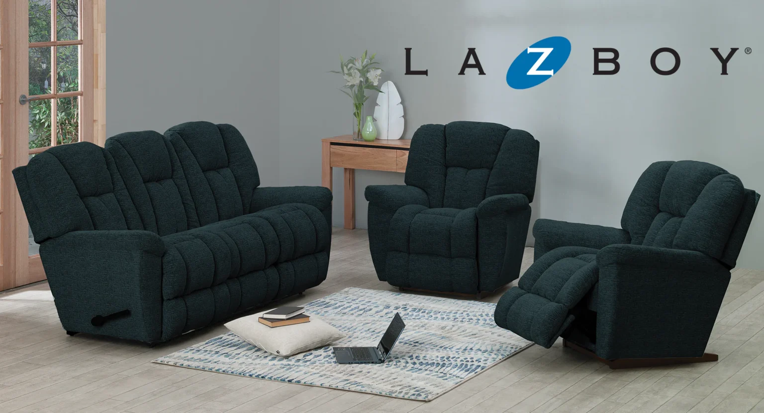 Maverick Recliner Suite - Fabric