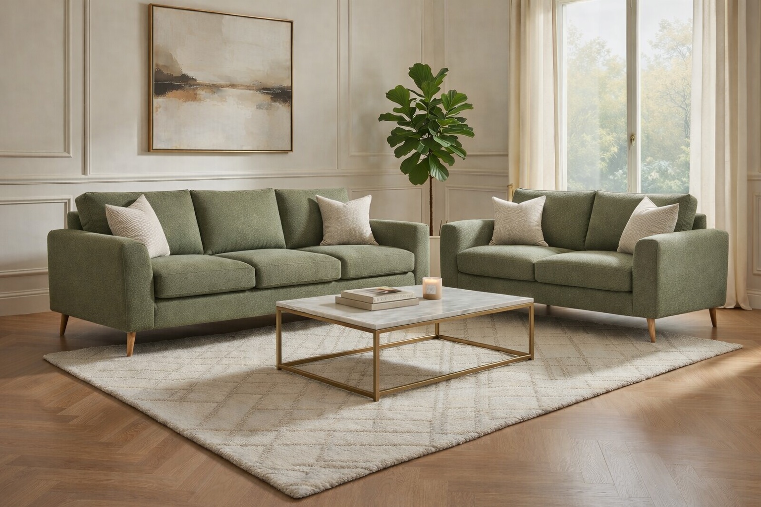 Kirby Sofa Pair