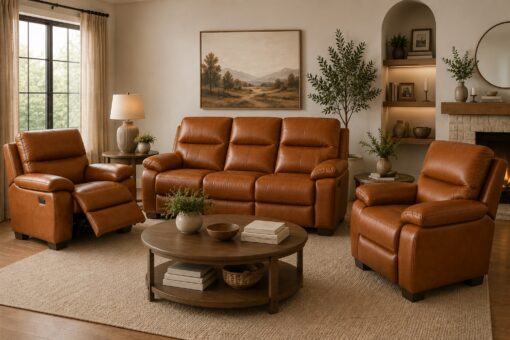 Keara Electric Recliner Suite