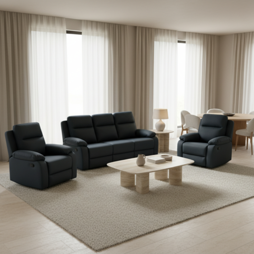 Doncaster 3 Piece Recliner Suite
